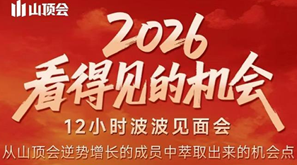 波波·2026看得见的机会12小时波波见面会(东莞线下课2月1日)