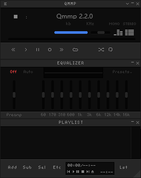 Qmmp开源音乐播放器v2.2.7便携版