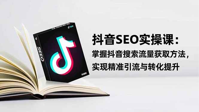 （16514期）抖音SEO实战引流课：掌握抖音搜索流量获取方法，实现精准引流与转化提升