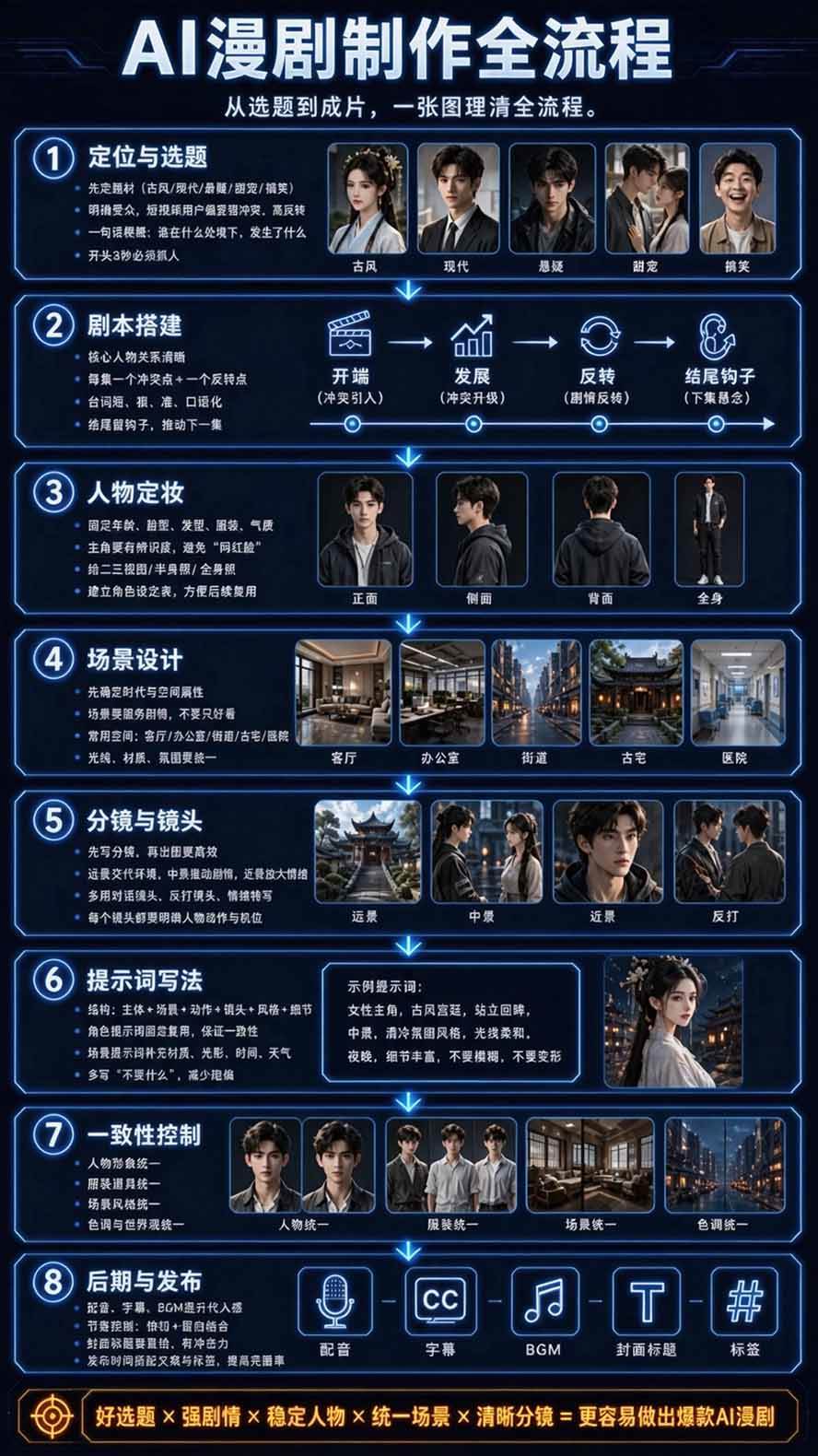 (20906期)【无水印】2026AI漫剧创作与商业变现掘金营:打通选题→AI编剧→角色场景→自动分镜→视频生成→剪辑发布→运营变现