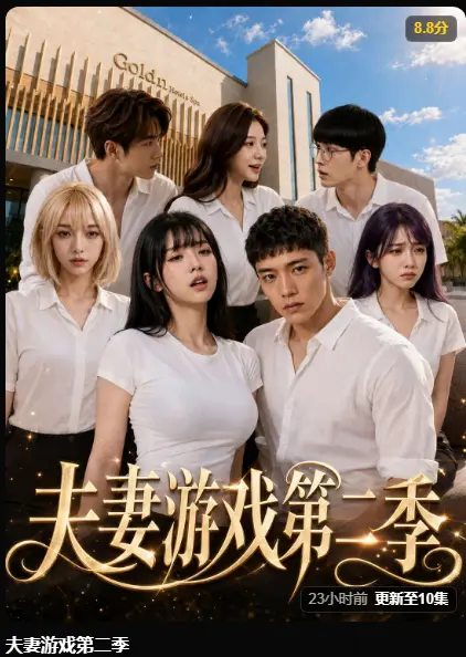 - 5对夫妻参与夫妻游戏第二季-AI魔改短剧引热议-百万奖金挑战人性底线 全集在线免费观看