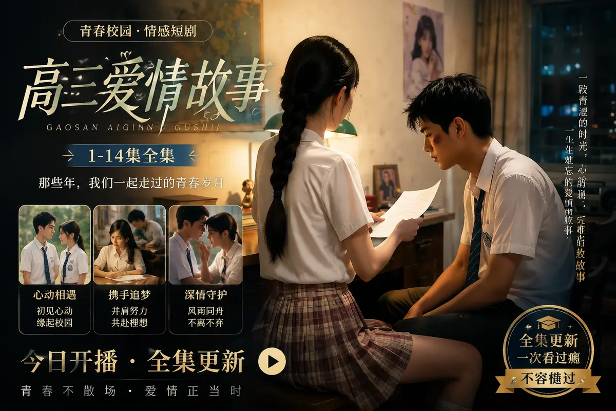 《b中爱情故事》小熊篇未删减全剧在线点播-不敢说出口的青春if篇蓝光修复中字版-百度阿里云盘资源直链-高清零卡顿全程高能无尿点-b中爱情故事ai短剧高三爱情故事1.5全集