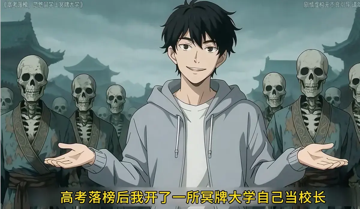 《高考落榜，忽悠同学上冥牌大学》动漫免费在线观看全集 - 1080P高清画质播放 - 《高考落榜，忽悠同学上冥牌大学》全季资源持续有效