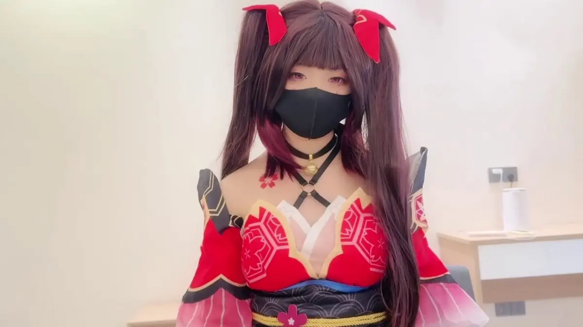 《小欣奈》超清原神神里绫华cosplay - 小欣奈化身绝美神里绫华 - 4K超高清画质流畅播放 - 超火的cosplay盛宴