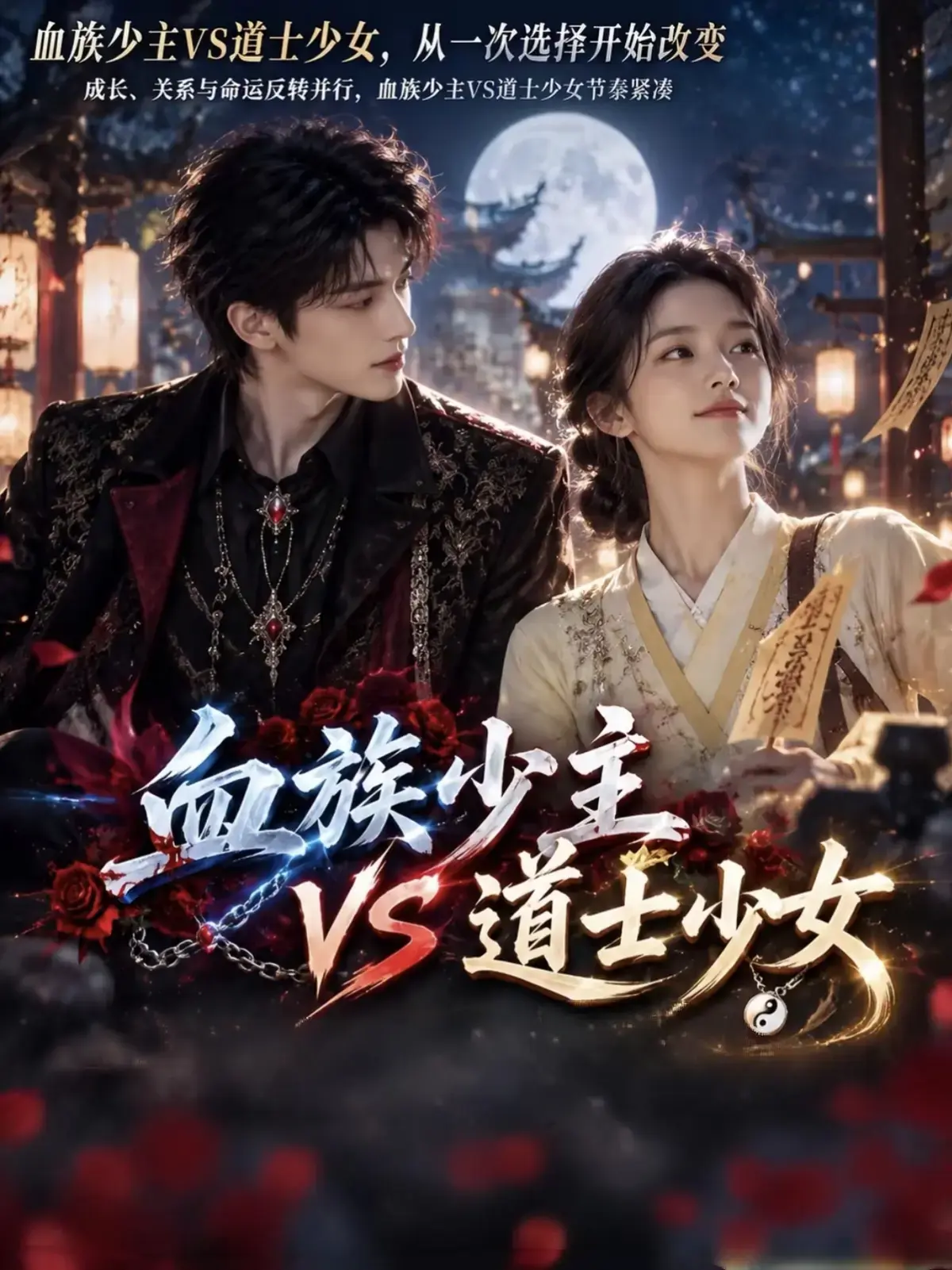 道士少女拿捏血族少主名场面！AI短剧血族少主 vs 道士少女上线-甜虐交织的跨种族爱恋-全集高清在线观看