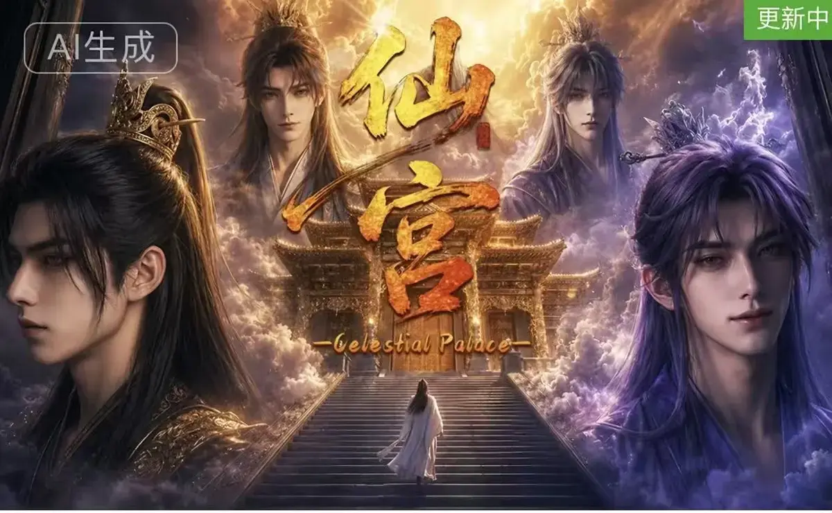2026必看AI漫剧《仙宫》，高清全集免费畅享，修仙与星际ABO的双倍暴击，战损红衣受超惊艳，《仙宫》别犹豫！