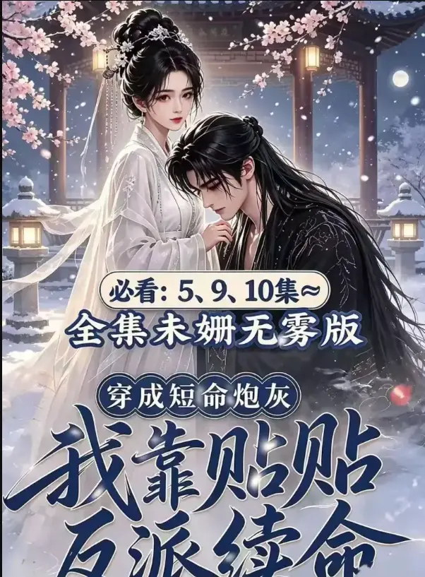 《穿成短命炮灰我靠贴贴反派续命》高清修复版-贴贴反派续命系统-穿书炮灰逆袭-免费同步更新