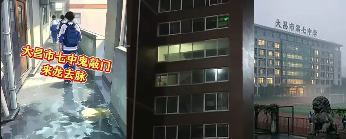 完整解密七中鬼敲门事件中宿舍楼干尸真相