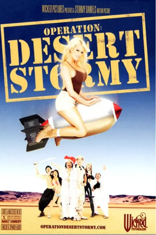 成人喜剧天花板《沙漠风暴行动》，4K无删减高清呈现，Stormy Daniels魅力四射，经费燃烧的片场等你一探究竟！