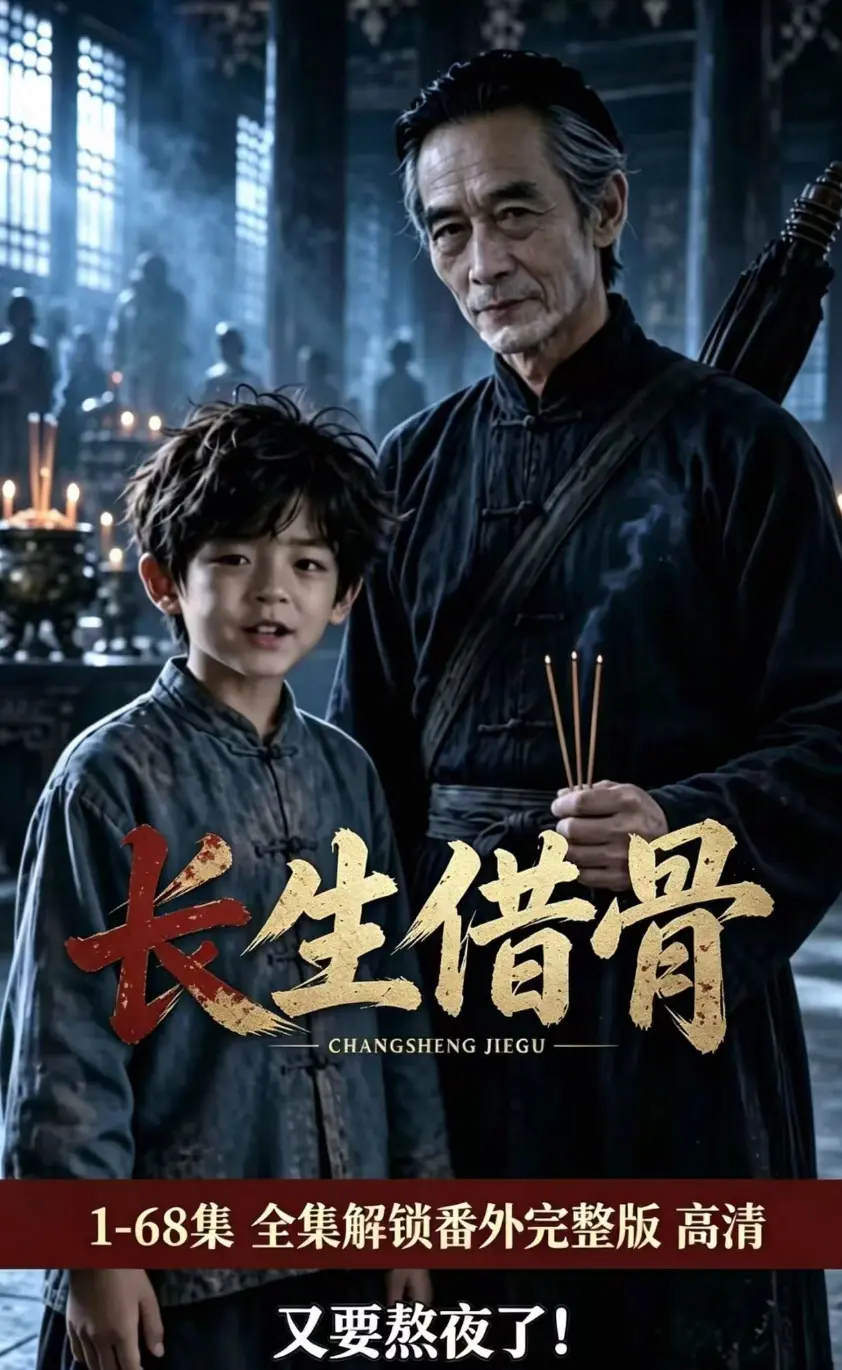 《长生借骨》AI短剧免费观看全集最新_长生借骨68集完整版在线追剧_恐怖灵异AI短剧长生借骨全集免费观看大结局_vs影视
