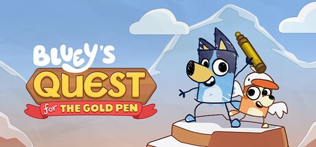 布鲁伊的寻找金色画笔之旅/Bluey's Quest For The Gold Pen